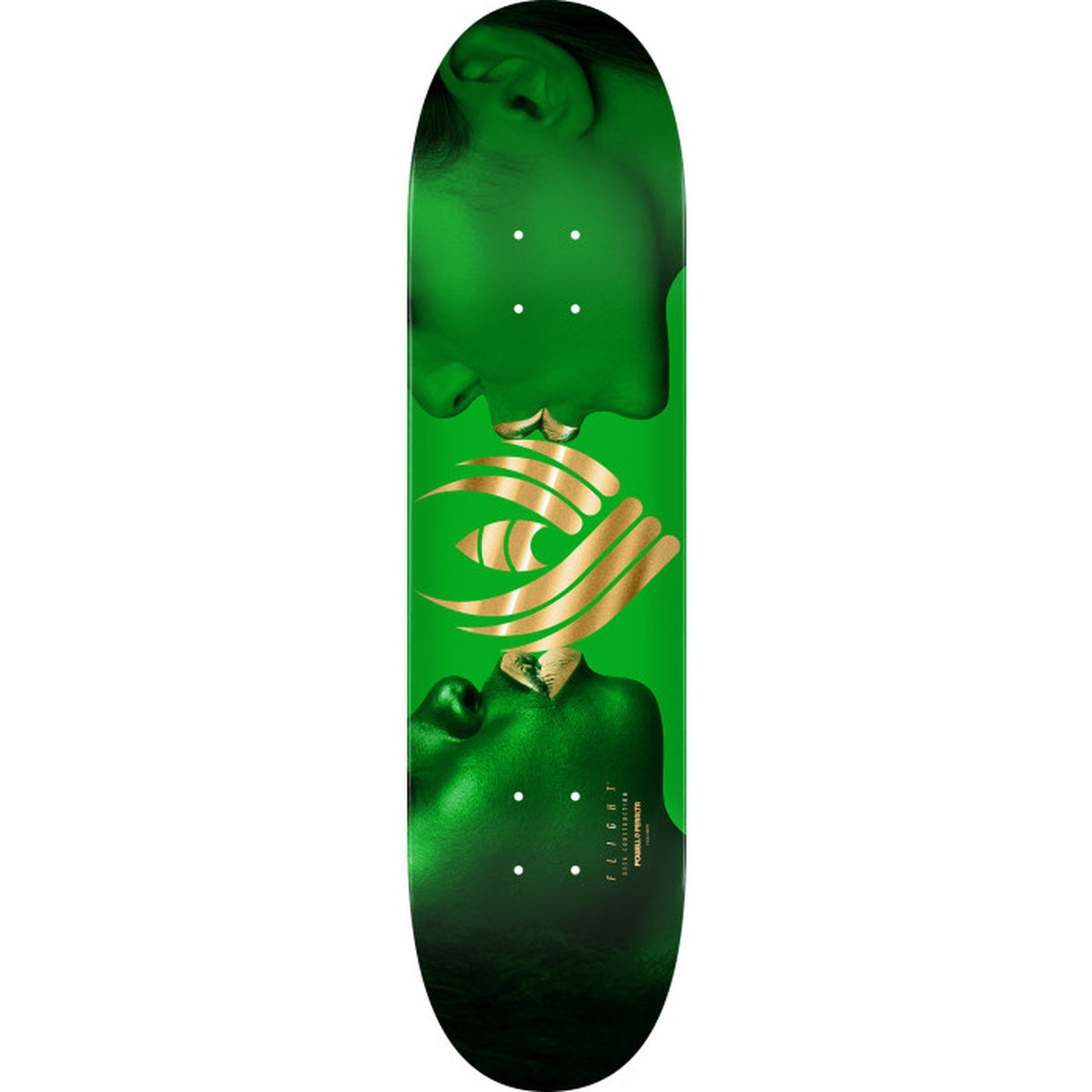 Powell Peralta Kiss 8.5" Green / Gold Foil Flight®
