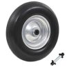 vidaXL Koleso na fúrik s nápravou tvrdé PU 4.00-8 390 mm-1