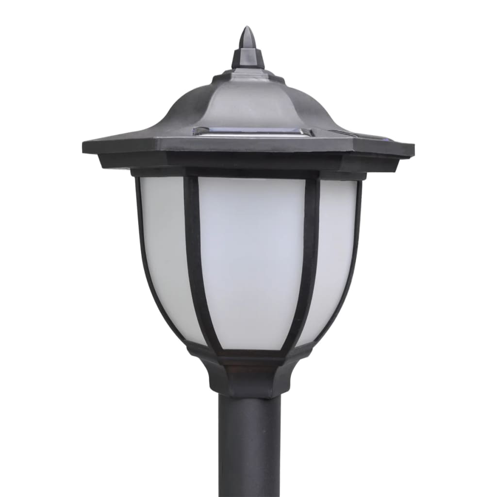 Reťazový plot s 2 solárne LED lampy-5