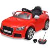 Auto pre deti Audi TT RS s diaľkovým ovládaním červené-1