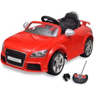 Auto pre deti Audi TT RS s diaľkovým ovládaním červené-1