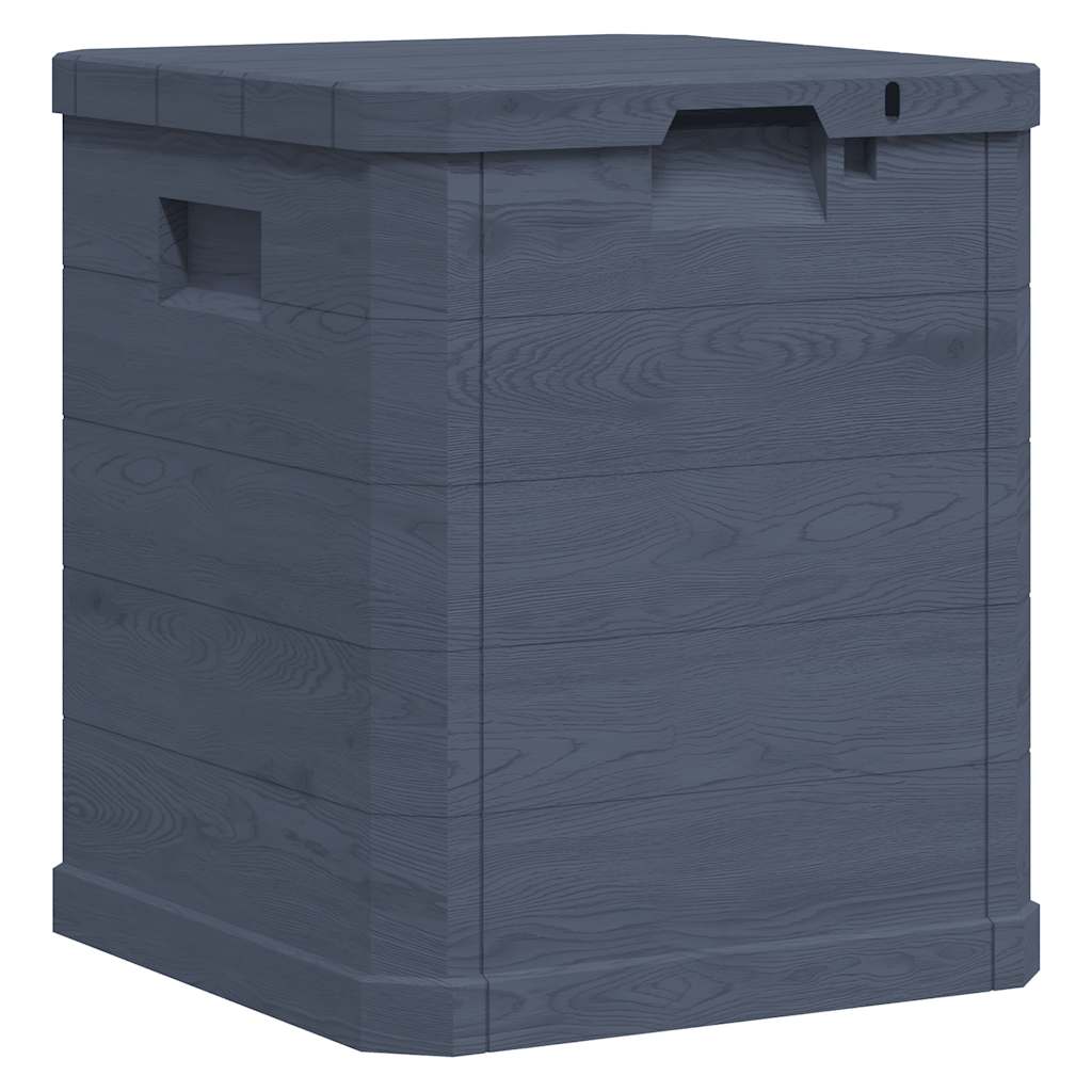vidaXL Záhradný úložný box antracitový 90 l-3