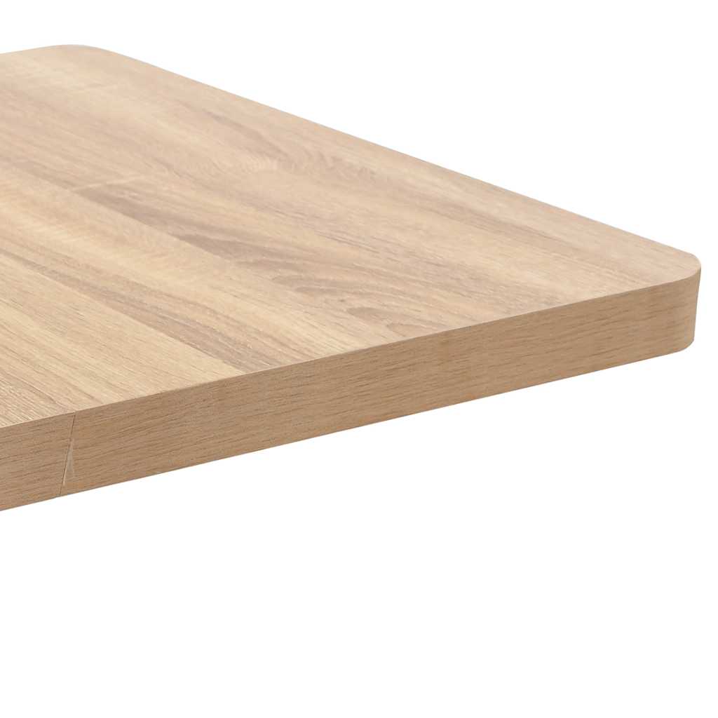 vidaXL Bistro stolík bledohnedý 60x60 cm MDF-3