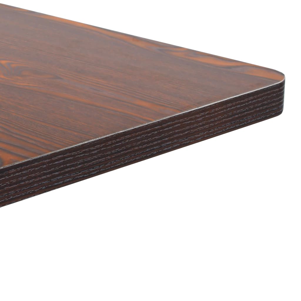 vidaXL Bistro stolík tmavohnedý 60x60 cm MDF-3