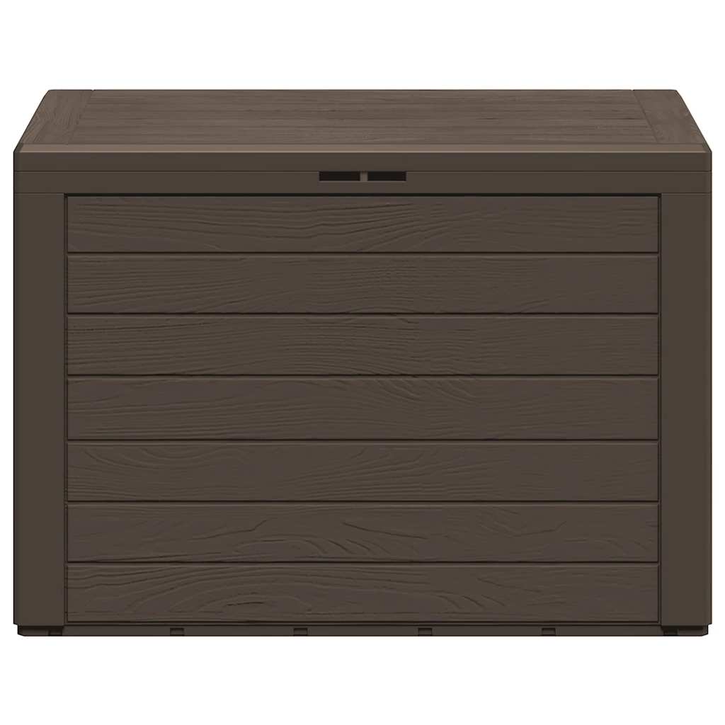 vidaXL Záhradný úložný box hnedý 78x44x55 cm-3