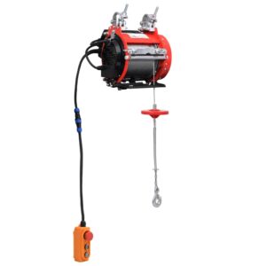 vidaXL Elektrický kladkostroj na lešenie 500 kg 230 V-1