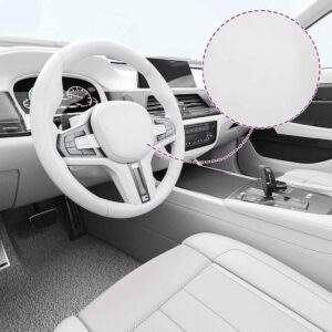 vidaXL Fólia na automobily 4D biela 100x150 cm-1