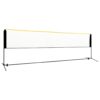 vidaXL Nastaviteľná bedmintonová sieť 500x103x94-158 cm kov-1
