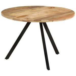 vidaXL Jedálenský stôl 110x75 cm mangovníkový masív-1