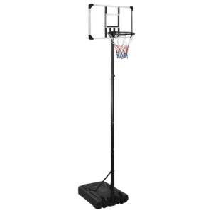 vidaXL Basketbalový stojan priehľadný 280-350 cm polykarbonát-1