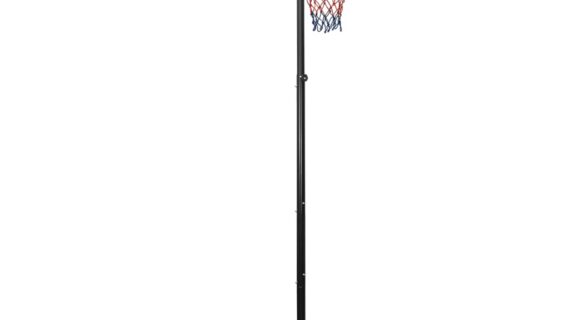 vidaXL Basketbalový stojan priehľadný 280-350 cm polykarbonát-1