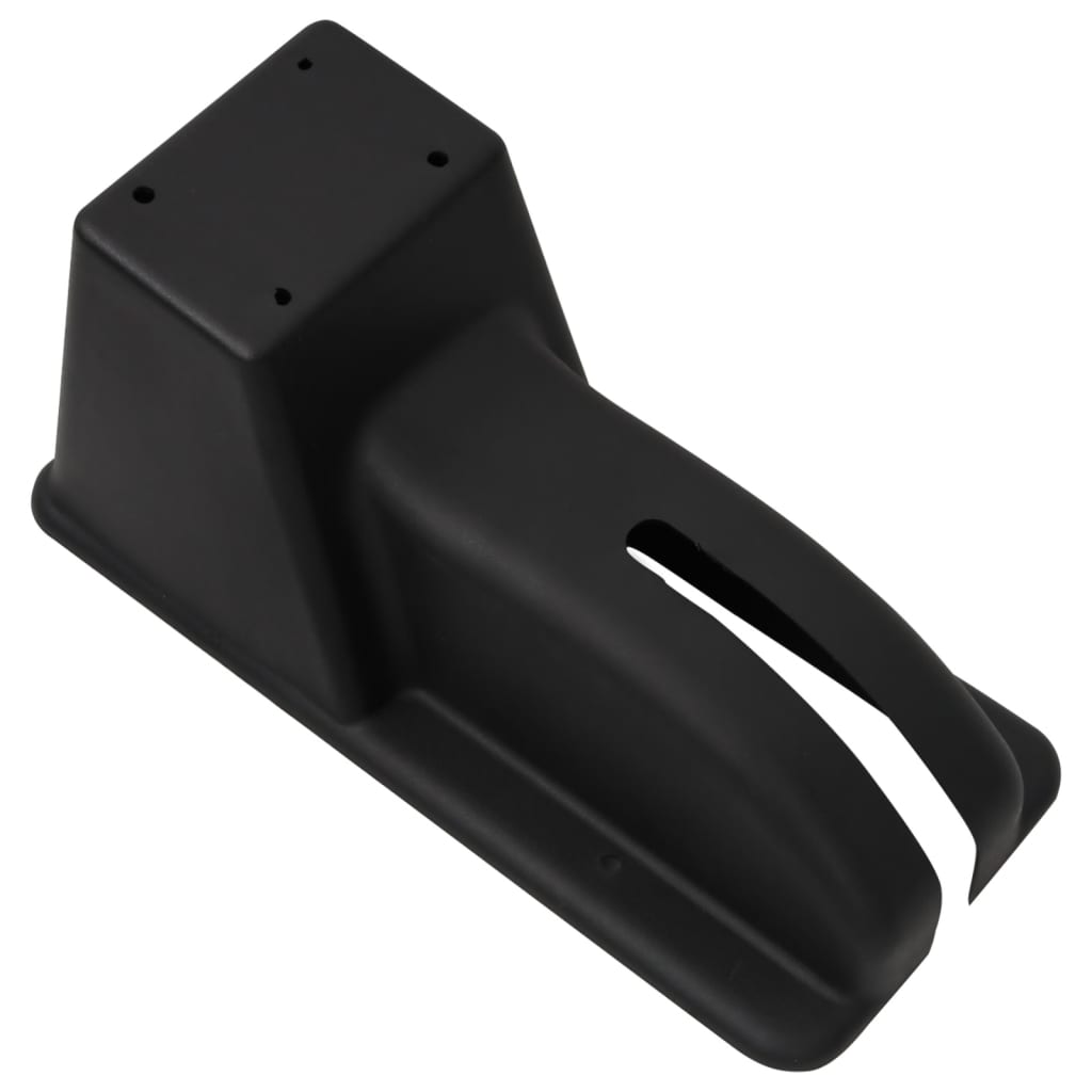 vidaXL Lakťová opierka do auta čierna 12x29x(32-46) cm ABS-11