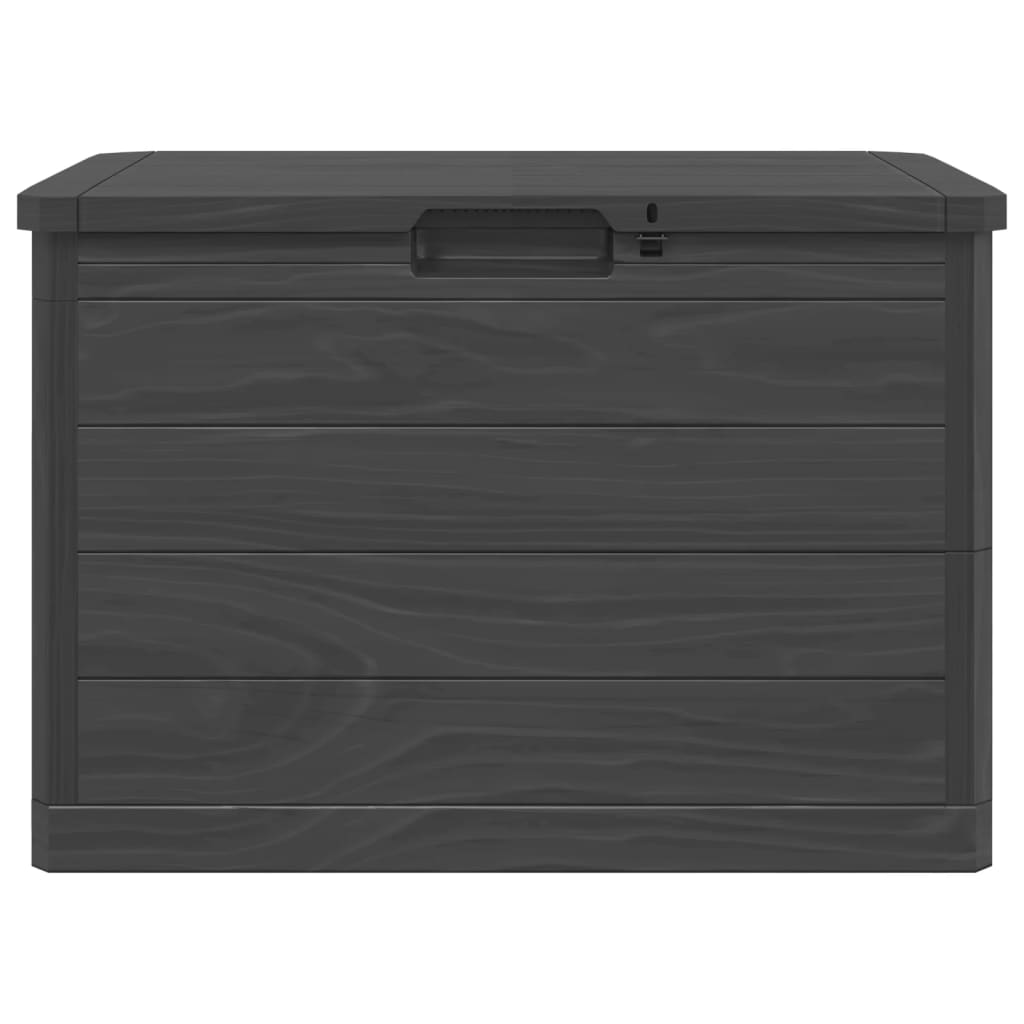 vidaXL Vonkajší box na vankúše antracit 77,5x44,5x53 cm polypropylén-5