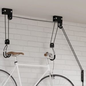 vidaXL Zdvihák na bicykel so stropným držiakom 57 kg-1