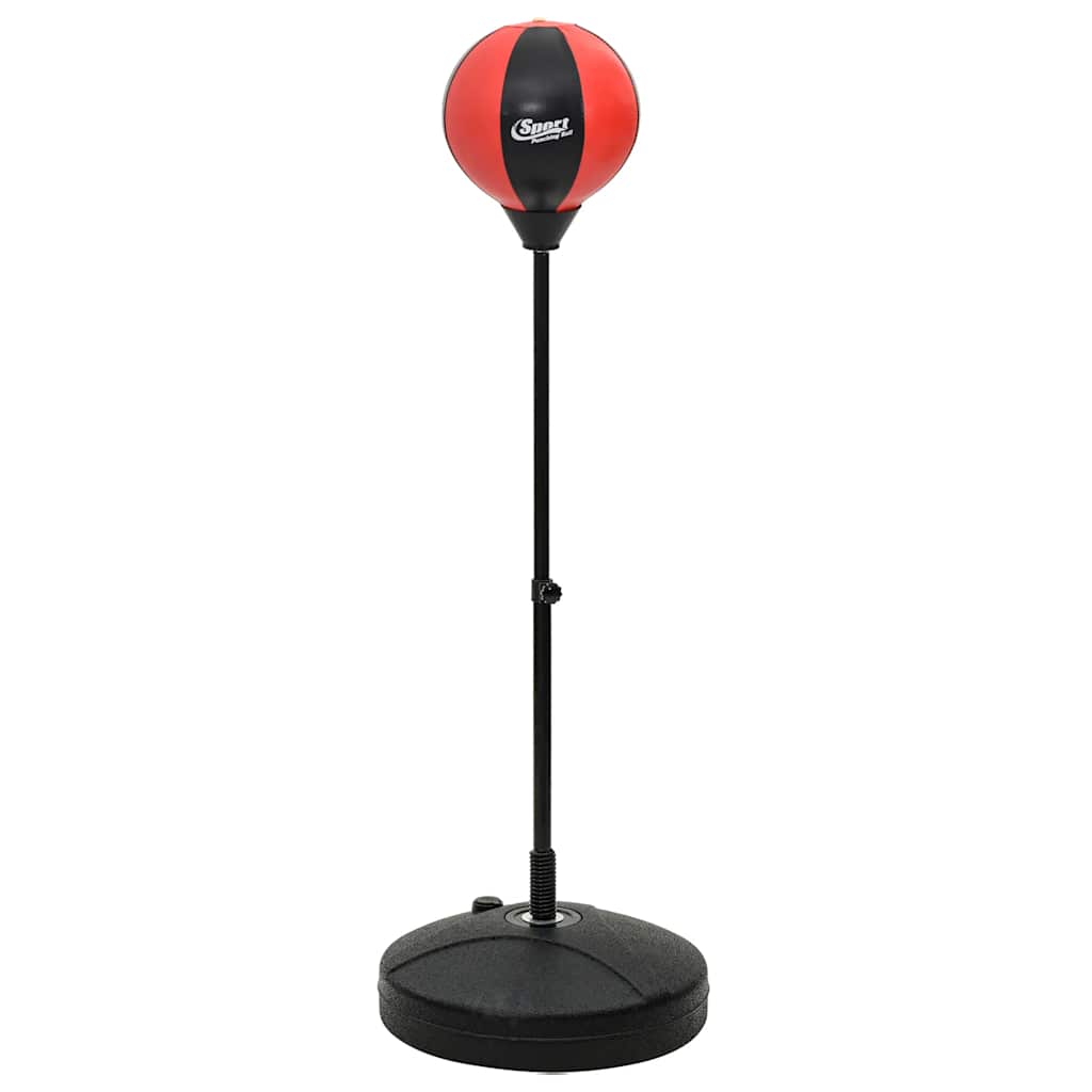 vidaXL Boxovacia lopta súprava s rukavicami/pumpou nastaviteľná výška-3