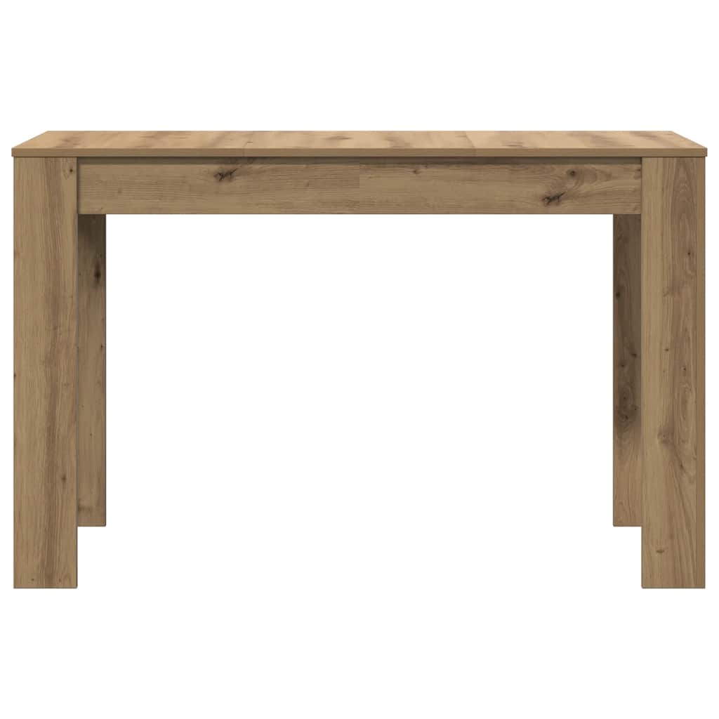 vidaXL Jedálenský stôl Dub Artisan 120x60x76 cm Konštruktérske drevo-5