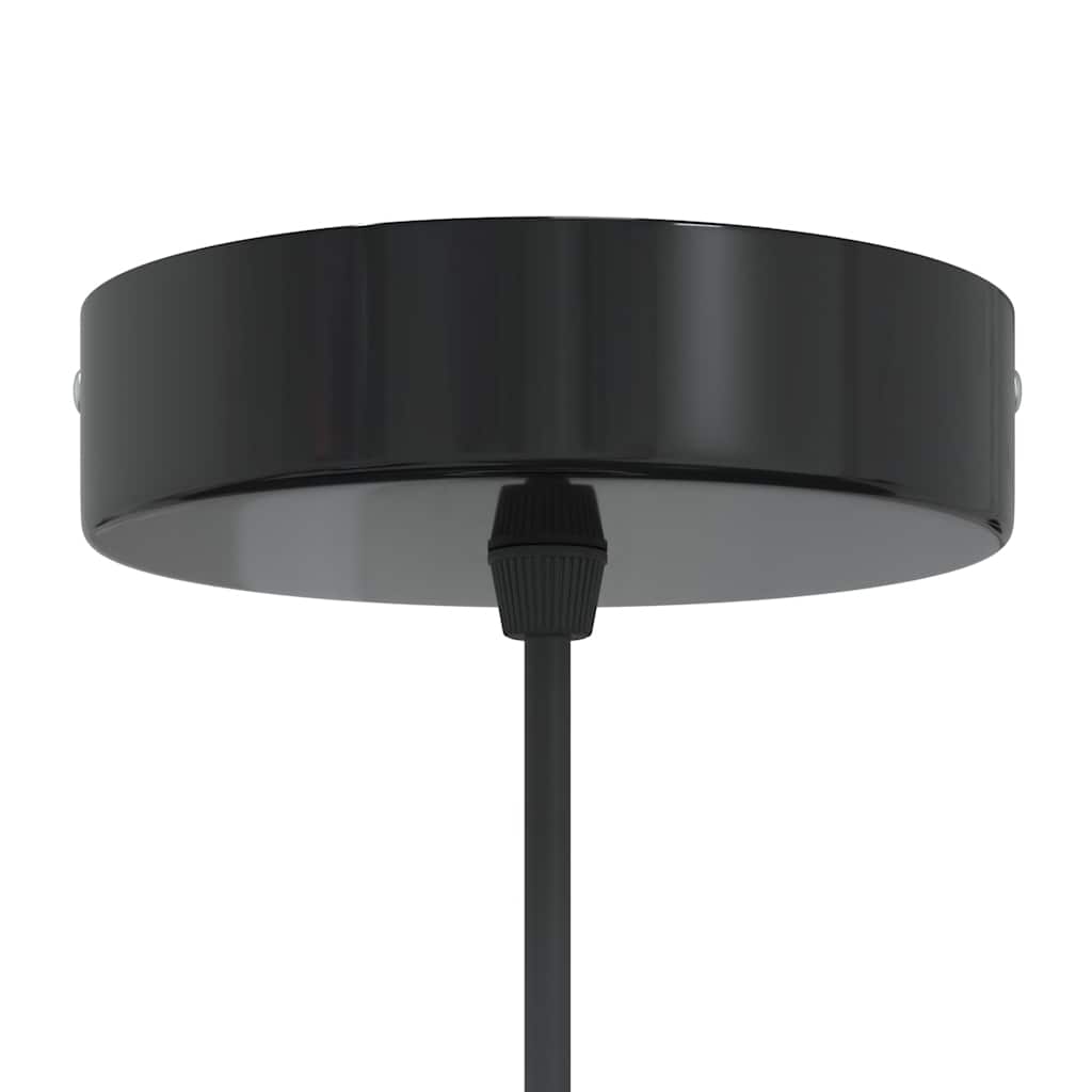 VidaXL Závesná lampa výškovo nastaviteľná E27 lesk tmavomodrá Ø 22 cm-7