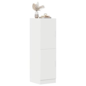 vidaXL Kuchynská skrinka biela 38x41,5x131,5 cm kompozitné drevo-1
