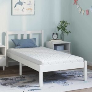 vidaXL Matrac Biela 80 x 160 cm žakárová tkanina-1