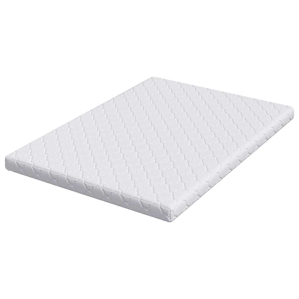 vidaXL Matrac Biela 160 x 200 cm žakárová tkanina-5