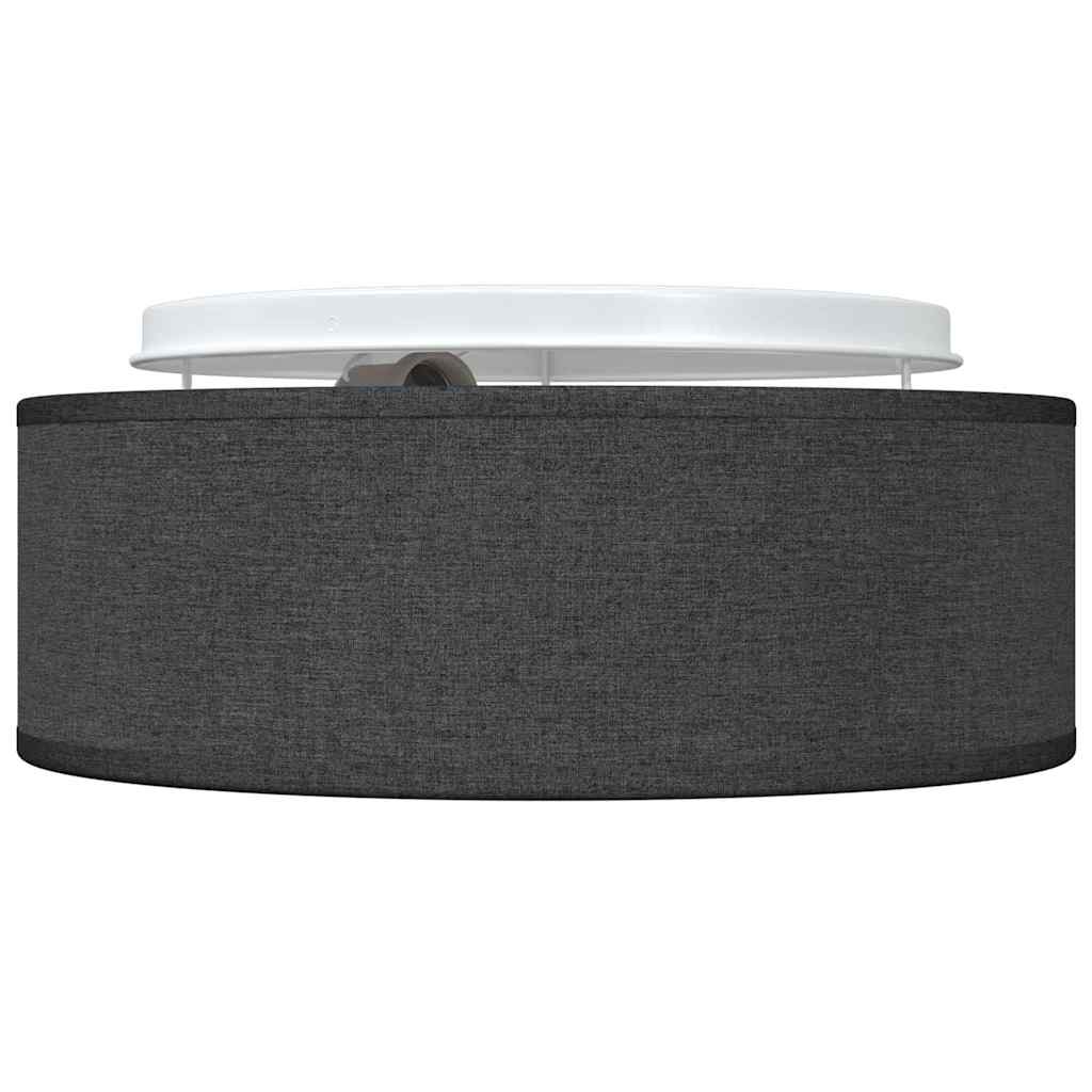 vidaXL Stropná lampa so bodmi Čierna 30 x 30 x 13,5 cm látka-5