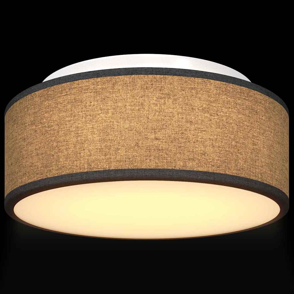 vidaXL Stropná lampa so bodmi Čierna 30 x 30 x 13,5 cm látka-11