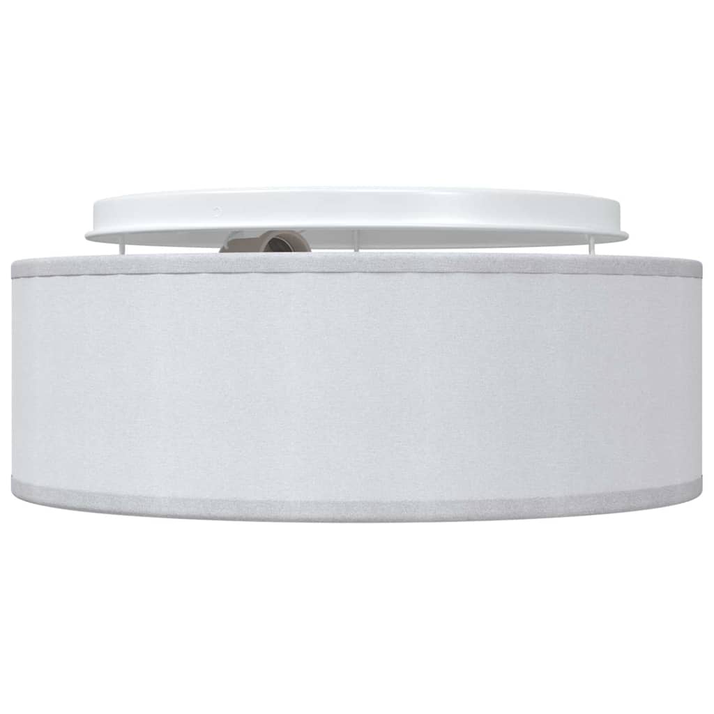 vidaXL Stropná lampa so bodmi Sivá 30 x 30 x 13,5 cm látka-5
