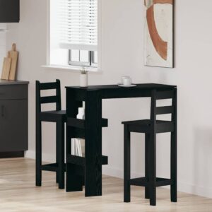 vidaXL Barový stôl na stenu 102 x 45 x 103,5 cm Kompozitné drevo-1