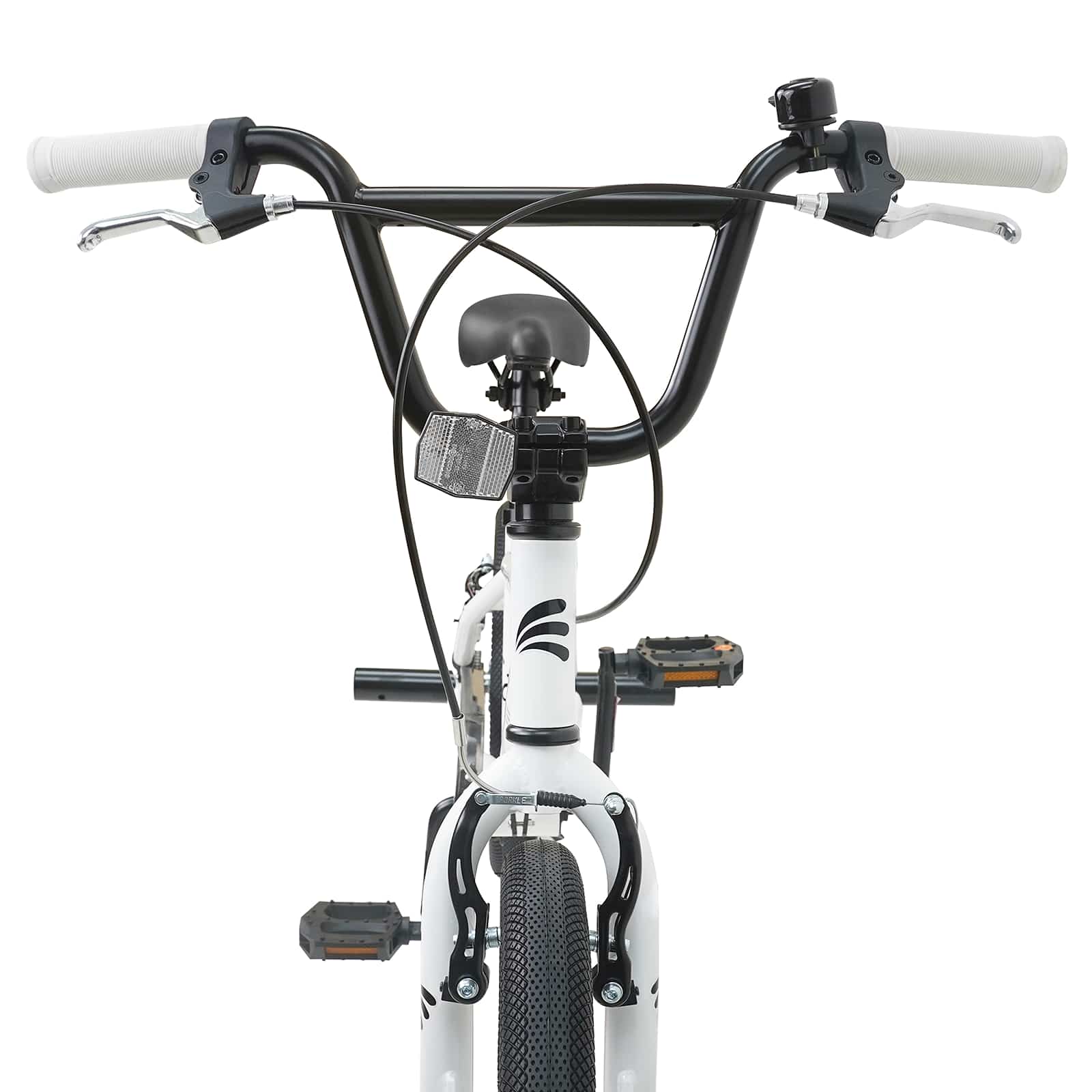 vidaXL BMX Bicykel 20 Palcov pre nad 9 rokov Biela-5