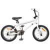 vidaXL BMX Bicykel 20 Palcov pre nad 9 rokov Biela-1