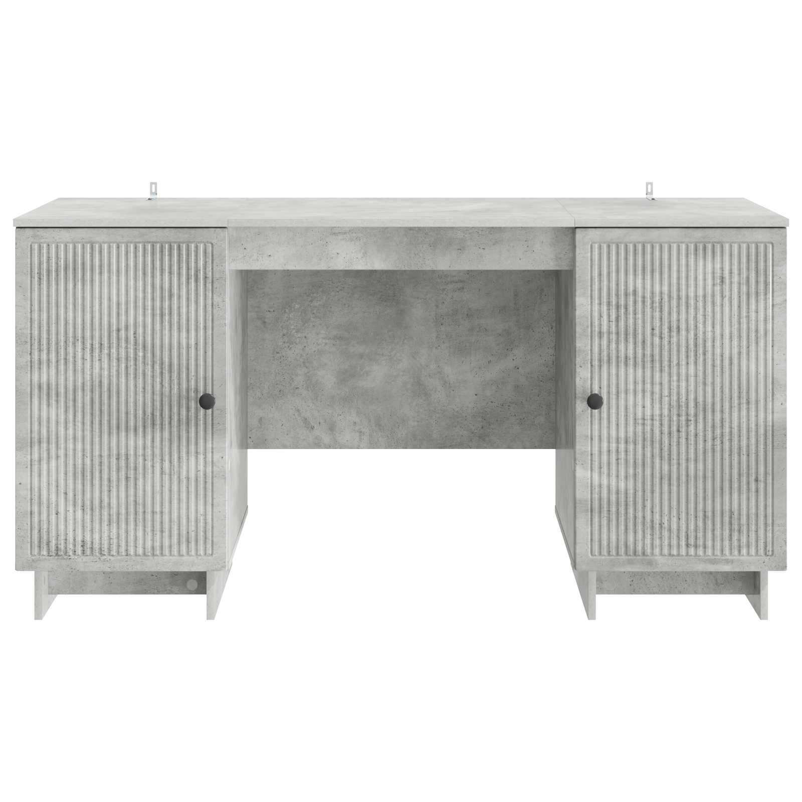 vidaXL Stôl Betónovo sivá Kompozitné drevo 142,5 x 50 x 75 cm-5