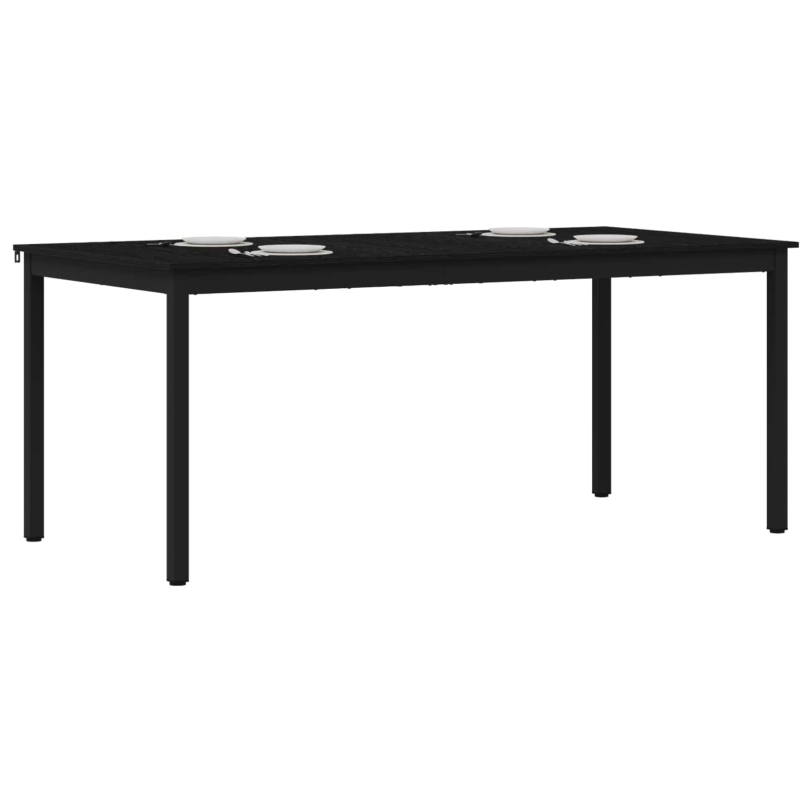 vidaXL Jedálenské stoly 180 x 90 x 75 cm Kompozitné drevo Obdĺžnikový-3