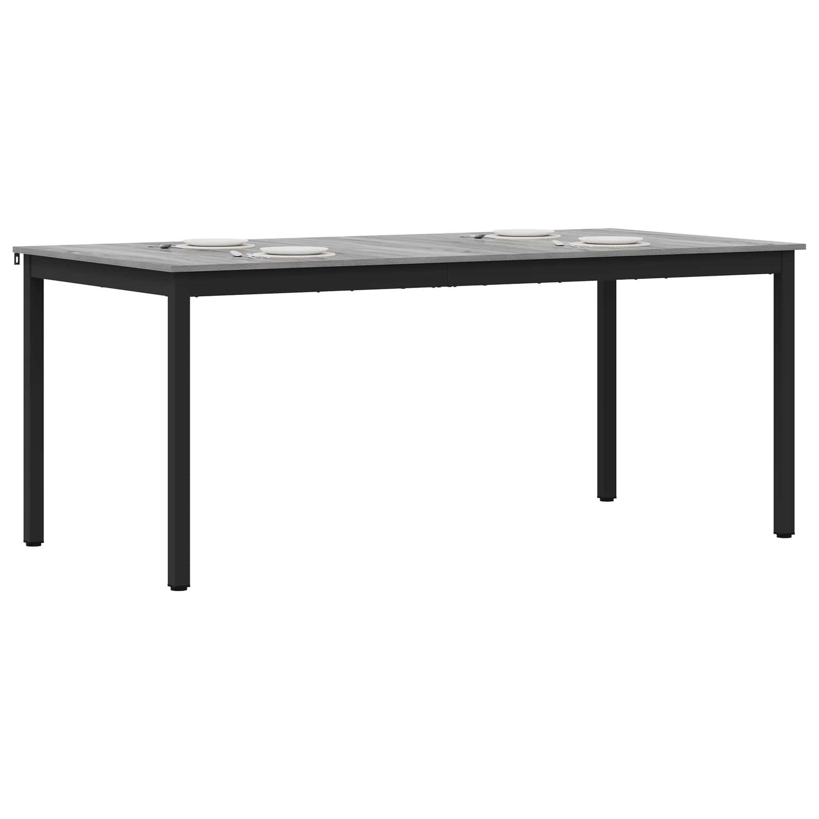 vidaXL Jedálenské stoly 180 x 90 x 75 cm Kompozitné drevo Obdĺžnikový-3