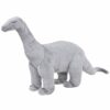 vidaXL Stojaca plyšová hračka, dinosaurus Brachiosaurus, zelený XXL-1