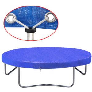 vidaXL Kryt na trampolínu PE 360-367 cm 90 g/m²-1