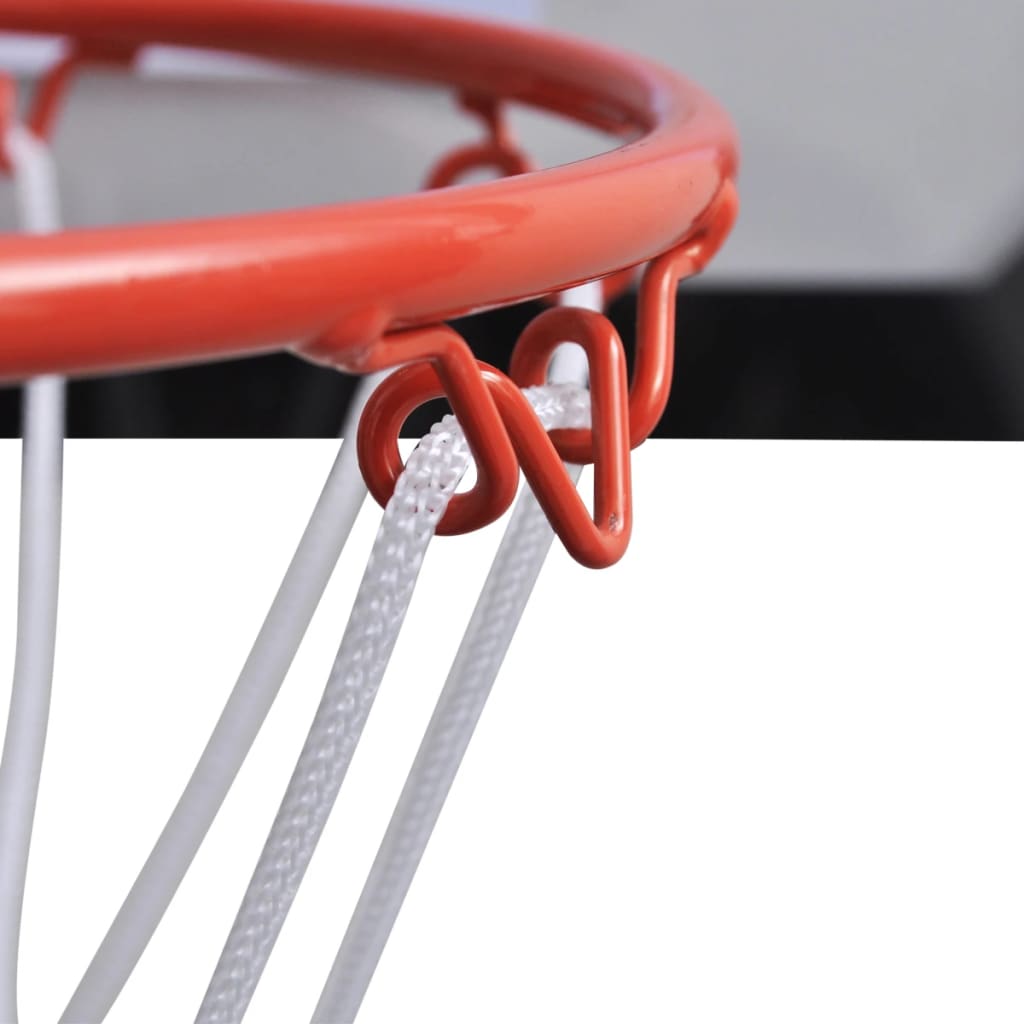 Vnutorný mini basketbalový kôš set s loptou a pumpou-5
