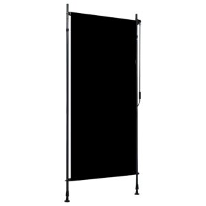 vidaXL Vonkajšia zatemňovacia roleta antracitová 100x270 cm-1