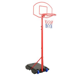 vidaXL Prenosná nastaviteľná basketbalová súprava 200-236 cm-1