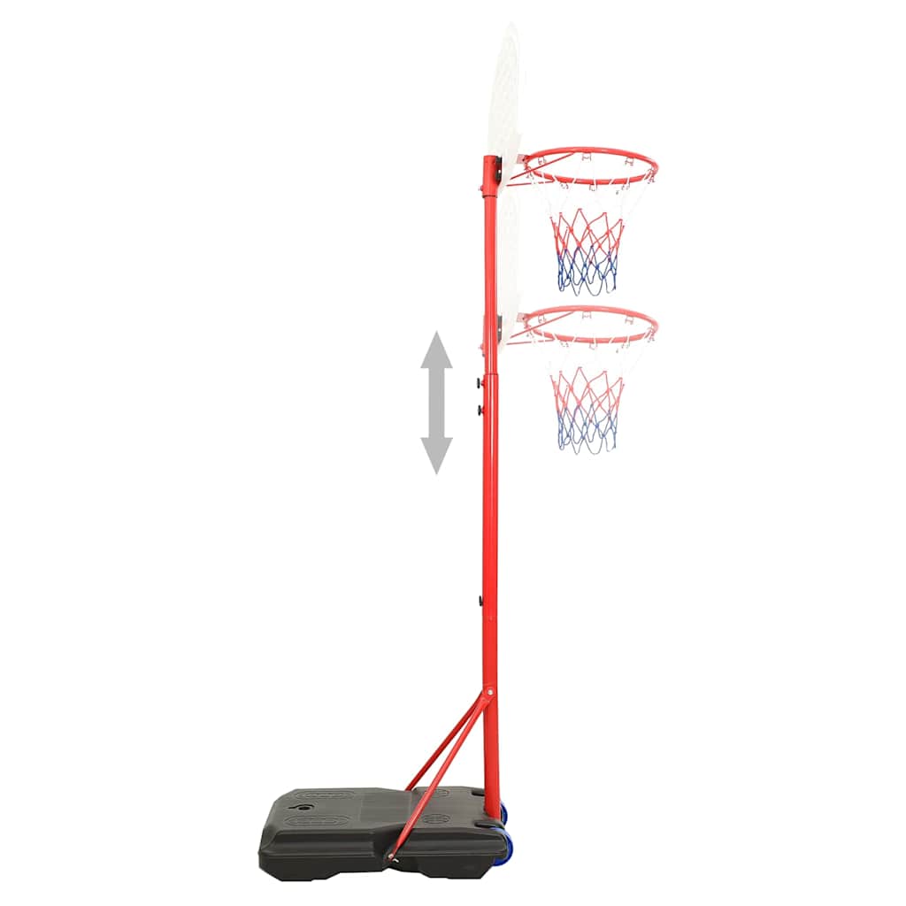 vidaXL Prenosná nastaviteľná basketbalová súprava 200-236 cm-3