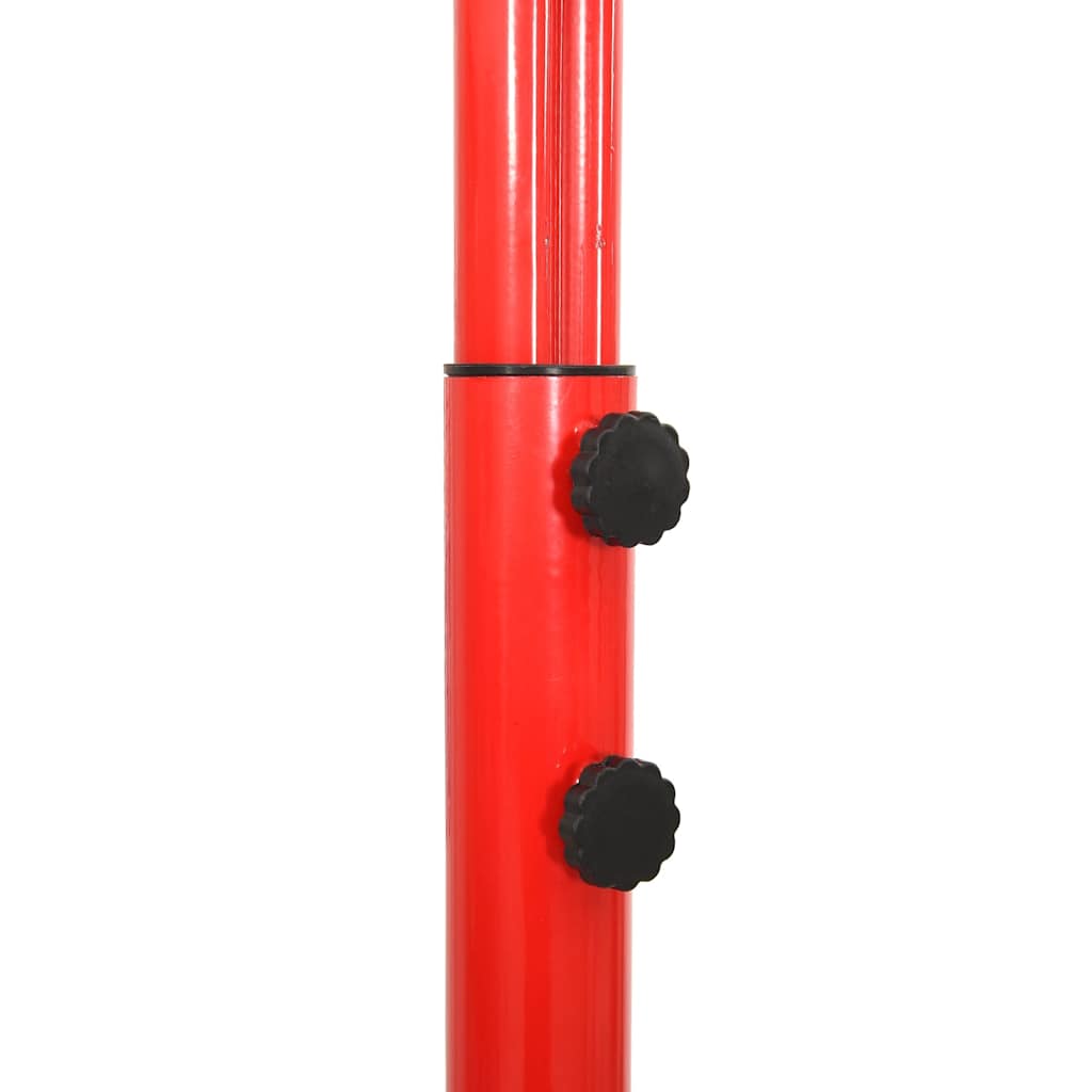 vidaXL Prenosná nastaviteľná basketbalová súprava 200-236 cm-5