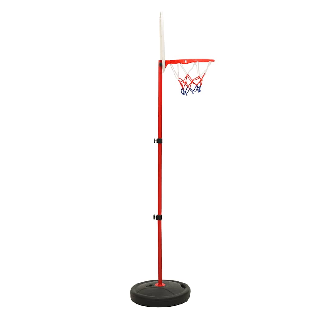 vidaXL Prenosná basketbalová súprava nastaviteľná 160 cm-3