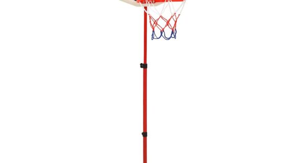 vidaXL Detská nastaviteľná basketbalová súprava 120 cm-1