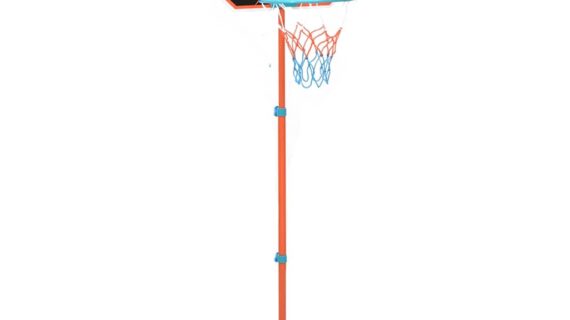 vidaXL Prenosná basketbalová hracia sada, nastaviteľná 109-141 cm-1