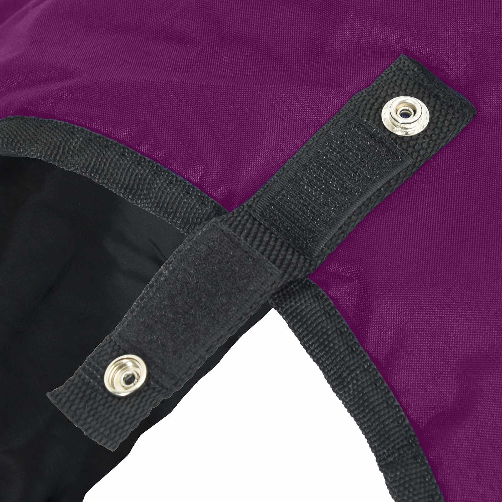 vidaXL Plášť pre kone Úplne fialová 75 cm Polyester-7
