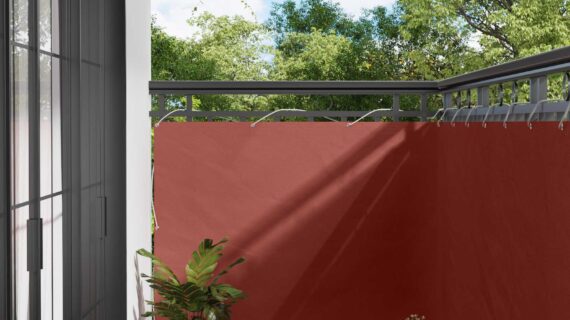 vidaXL Balkónová obrazovka 110 x 300 cm Oxfordská látka Obdĺžnikový-1